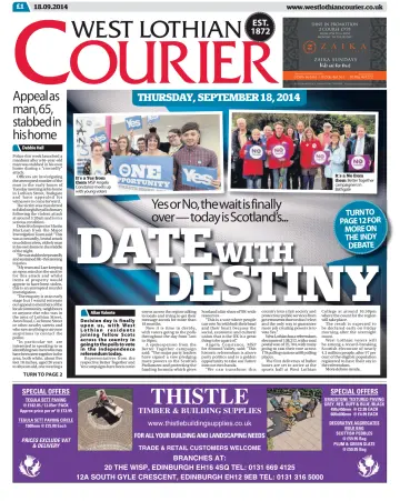 West Lothian Courier - 18 Sep 2014