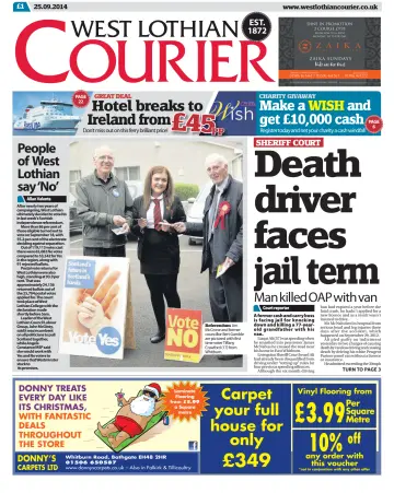 West Lothian Courier - 25 Sep 2014