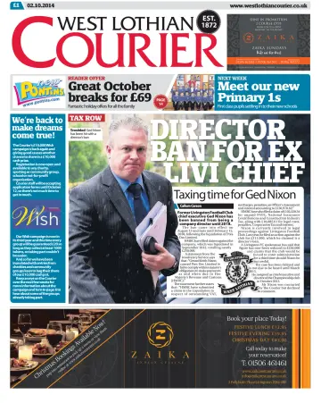 West Lothian Courier - 2 Oct 2014