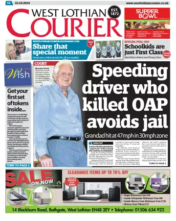 West Lothian Courier - 23 Oct 2014