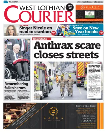 West Lothian Courier - 13 Nov 2014