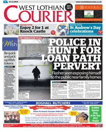 West Lothian Courier - 27 Nov 2014