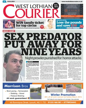 West Lothian Courier - 15 Jan 2015