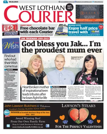 West Lothian Courier - 5 Feb 2015