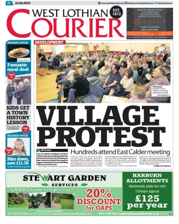 West Lothian Courier - 23 Apr 2015