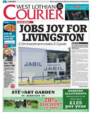 West Lothian Courier - 11 Jun 2015