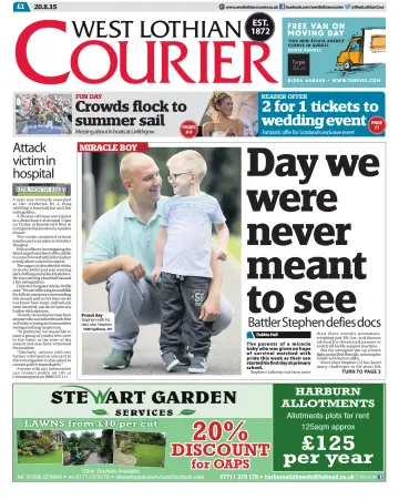 West Lothian Courier - 20 Aug 2015