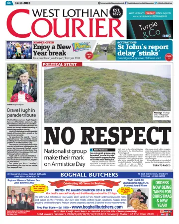 West Lothian Courier - 12 Nov 2015