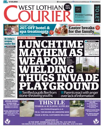 West Lothian Courier - 17 Mar 2016