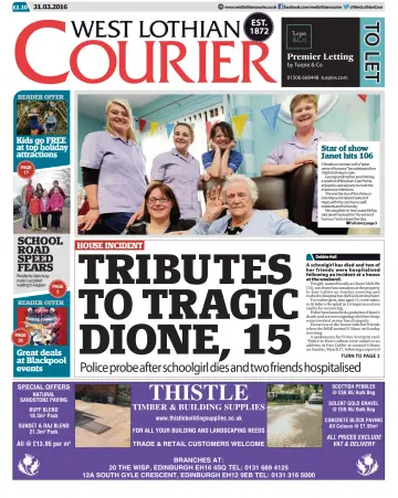 West Lothian Courier - 31 Mar 2016