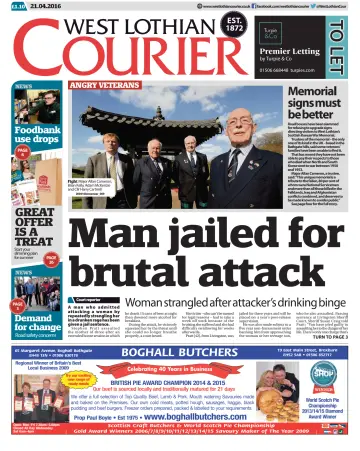 West Lothian Courier - 21 Apr 2016
