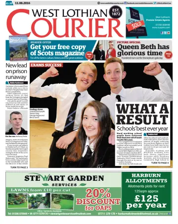 West Lothian Courier - 11 Aug 2016
