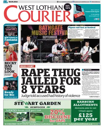 West Lothian Courier - 8 Sep 2016