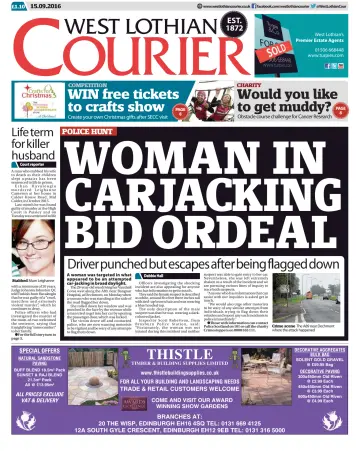 West Lothian Courier - 15 Sep 2016