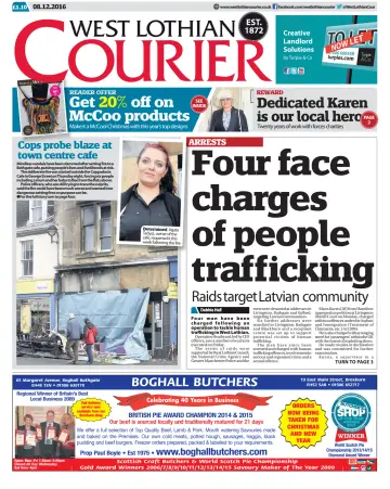 West Lothian Courier - 8 Dec 2016