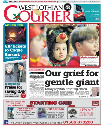 West Lothian Courier - 22 Dec 2016