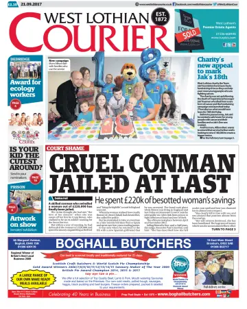 West Lothian Courier - 21 Sep 2017