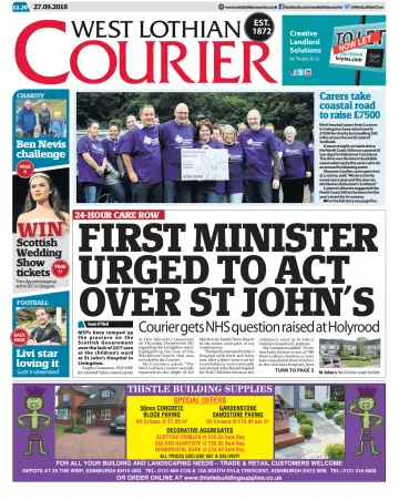 West Lothian Courier - 27 Sep 2018