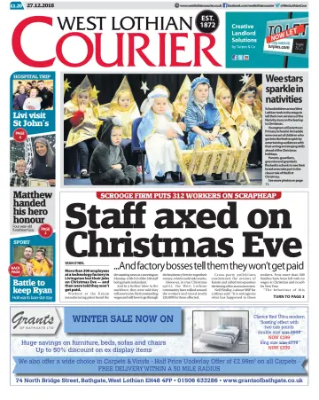 West Lothian Courier - 27 Dec 2018