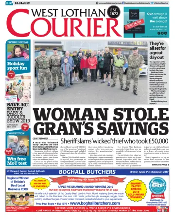 West Lothian Courier - 18 Apr 2019