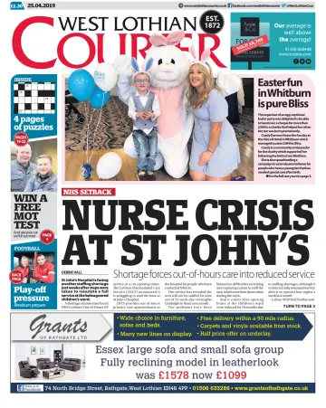 West Lothian Courier - 25 Apr 2019