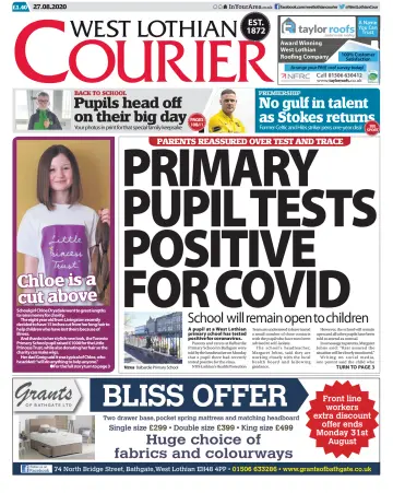 West Lothian Courier - 27 Aug 2020