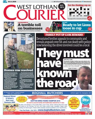 West Lothian Courier - 26 Nov 2020