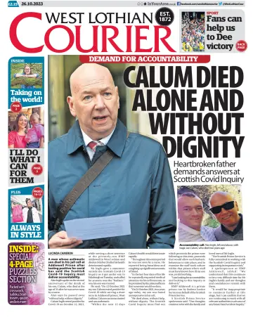 West Lothian Courier - 26 Oct 2023