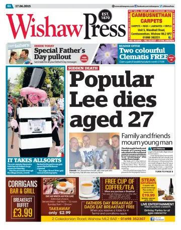 Wishaw Press - 17 Jun 2015