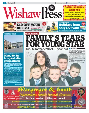 Wishaw Press - 9 Sep 2015
