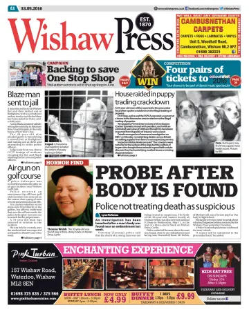 Wishaw Press - 18 May 2016