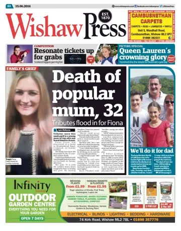 Wishaw Press - 15 Jun 2016