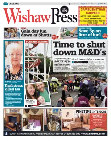 Wishaw Press - 29 Jun 2016