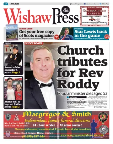 Wishaw Press - 10 Aug 2016