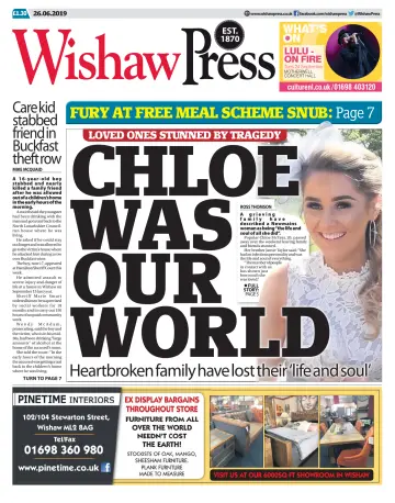 Wishaw Press - 26 Jun 2019