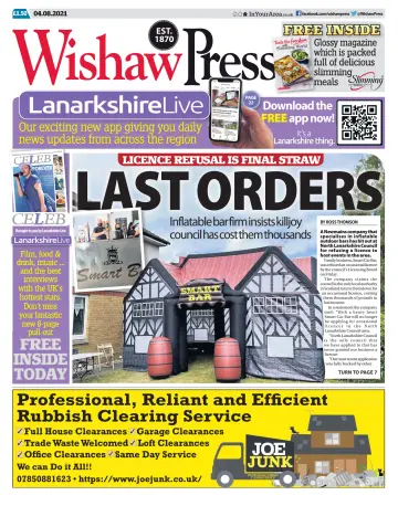 Wishaw Press - 4 Aug 2021
