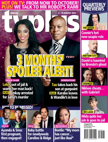 TV Plus (South Africa) - 03 agosto 2016