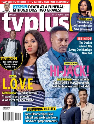 TV Plus (South Africa) - 15 agosto 2018