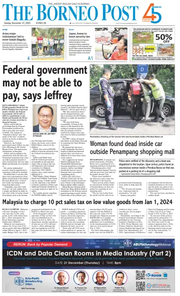 The Borneo Post (Sabah) - 17 Dec 2023