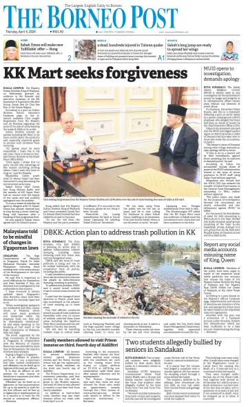 The Borneo Post (Sabah) - 04 4月 2024