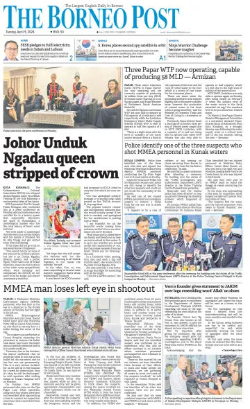 The Borneo Post (Sabah) - 09 4月 2024