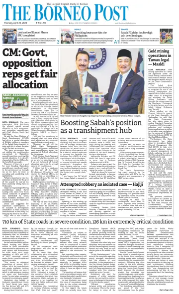 The Borneo Post (Sabah) - 25 Apr 2024