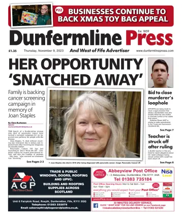 Dunfermline Press - 9 Nov 2023