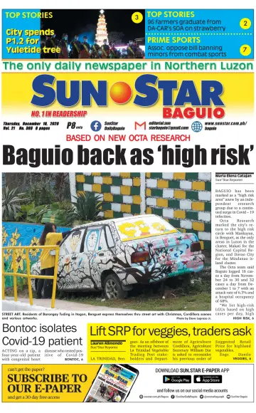 Sun.Star Baguio - 10 Rhag 2020