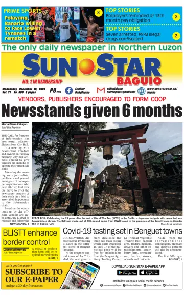 Sun.Star Baguio - 16 Dec 2020
