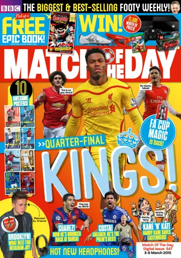 Match of the Day - 2 Mar 2015