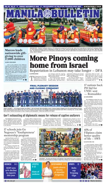 Manila Bulletin - 27 Nov 2023
