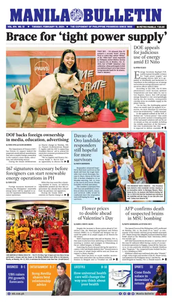 Manila Bulletin - 13 Feb 2024