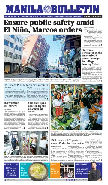 Manila Bulletin - 4 Apr 2024