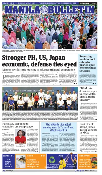 Manila Bulletin - 11 avr. 2024